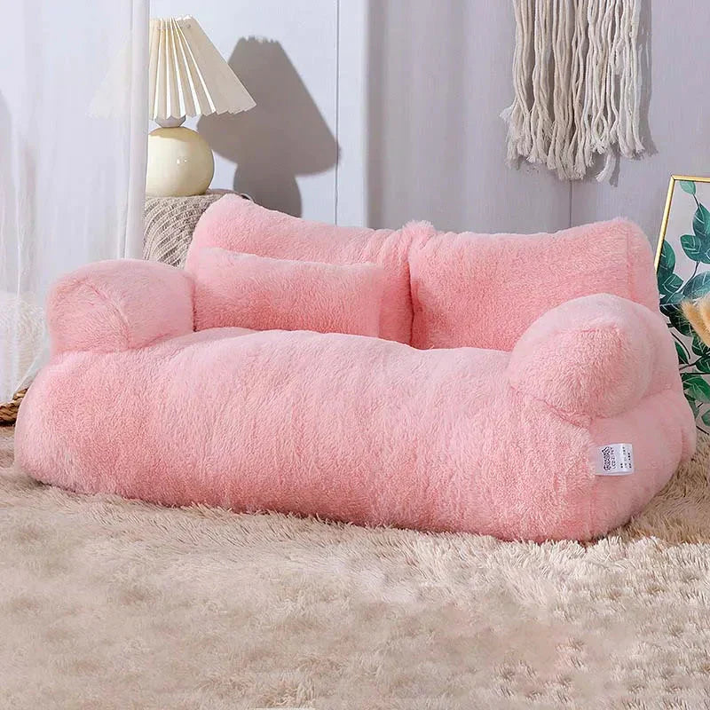 Pet Sofa Pro – Ergonomic Anti-Anxiety Bed for Dogs & Cats – Soft, Washable, Stress-Relieving Nest
