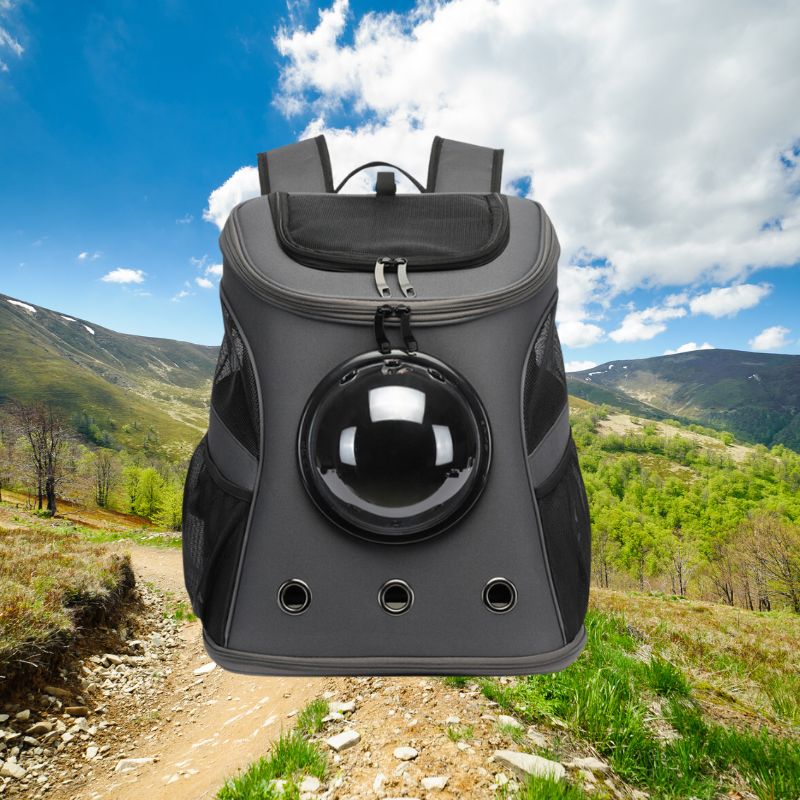 CATTREKKER – Foldable Cat Travel Carrier with Panoramic Window for Stress-Free Adventures
