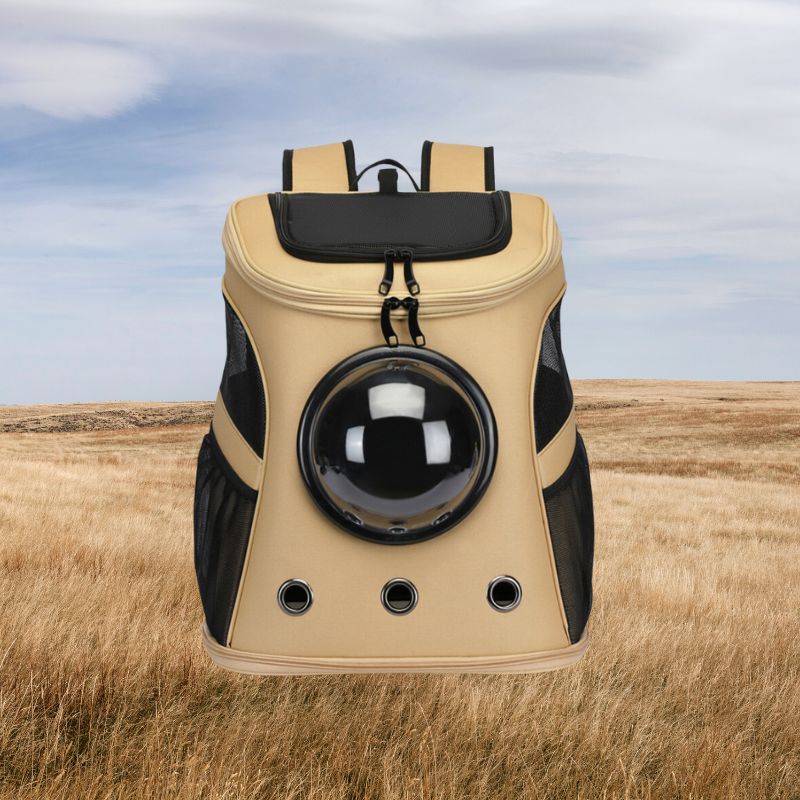 CATTREKKER – Foldable Cat Travel Carrier with Panoramic Window for Stress-Free Adventures