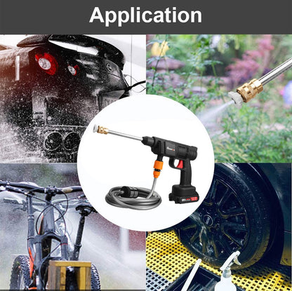 Wireless High-Pressure Cleaner – Cordless Power Washer with 12000mAh Battery for Outdoor Cleaning