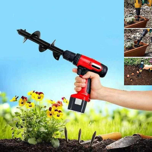 DrillDigger Pro – Carbon Steel Garden Hole Digger for Fast Planting