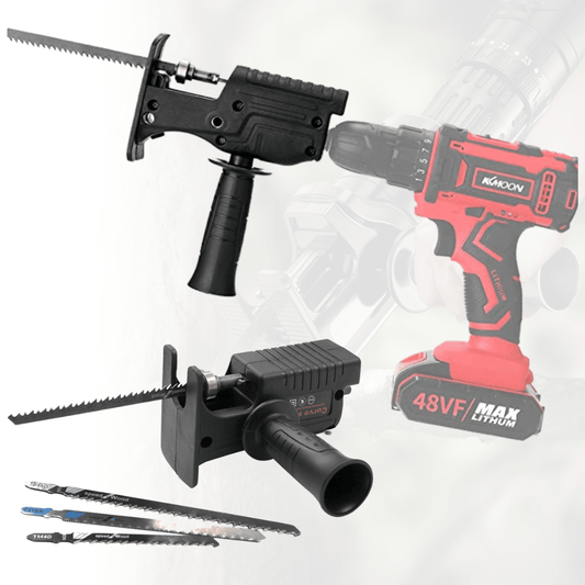 Bladeex Drill Adapter – Convert Your Drill into a Powerful Reciprocal Saw for Wood & Metal Cutting