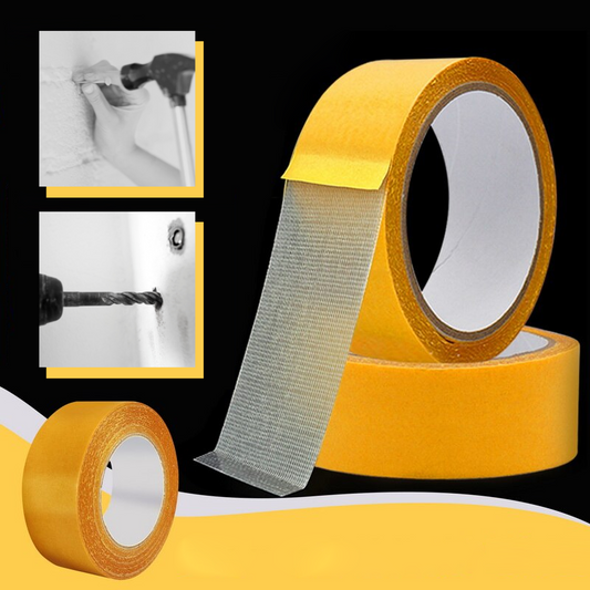Supertape – Ultra-Strong Double-Sided Tape for All Surfaces | No Residue, Easy to Use, 9kg Load Capacity