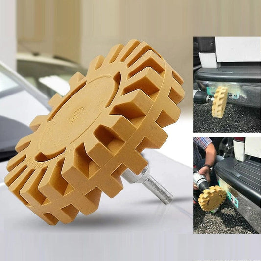 Sticker Remover Wheel – Electric Drill Attachment for Safe Adhesive Removal