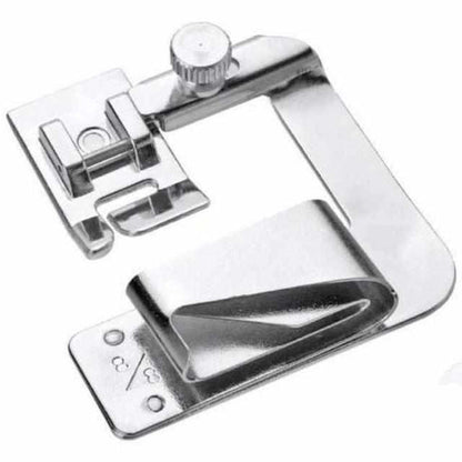 Wide Roll Hem Sewing Foot Set – 3-Piece Presser Foot Kit for Professional Hems on Household Machines