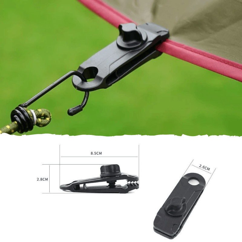 Handy Tent Sail Clip Set – Secure Locking Clamps for Tents, Canopies & Outdoor Sails