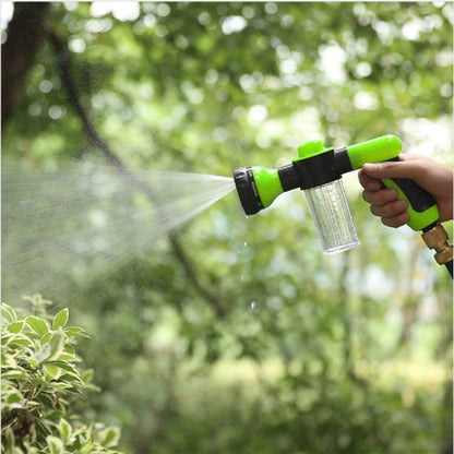 FoamJet – 8-Mode High-Pressure Foam Gun Nozzle with 100ml Soap Reservoir