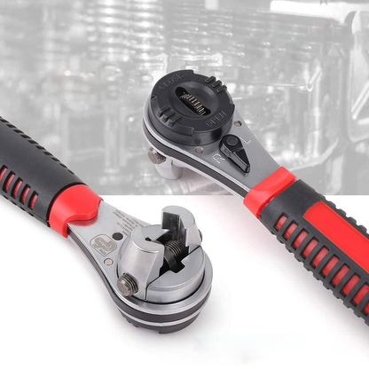GripMaster Pro – 16-in-1 Universal Ratchet Wrench for Fast & Flexible Repairs