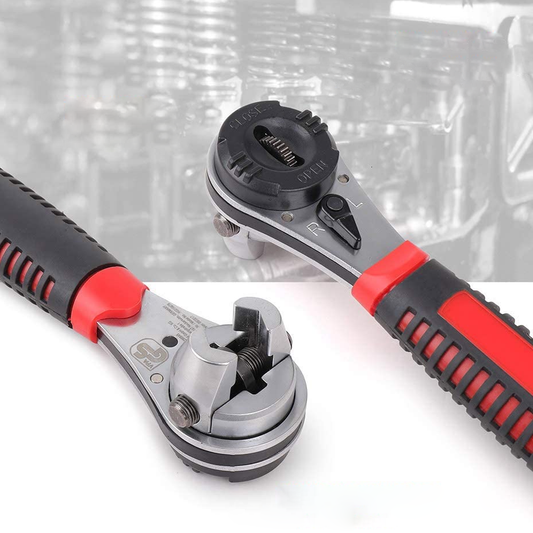 GripMaster Pro – 16-in-1 Universal Ratchet Wrench for Fast & Flexible Repairs