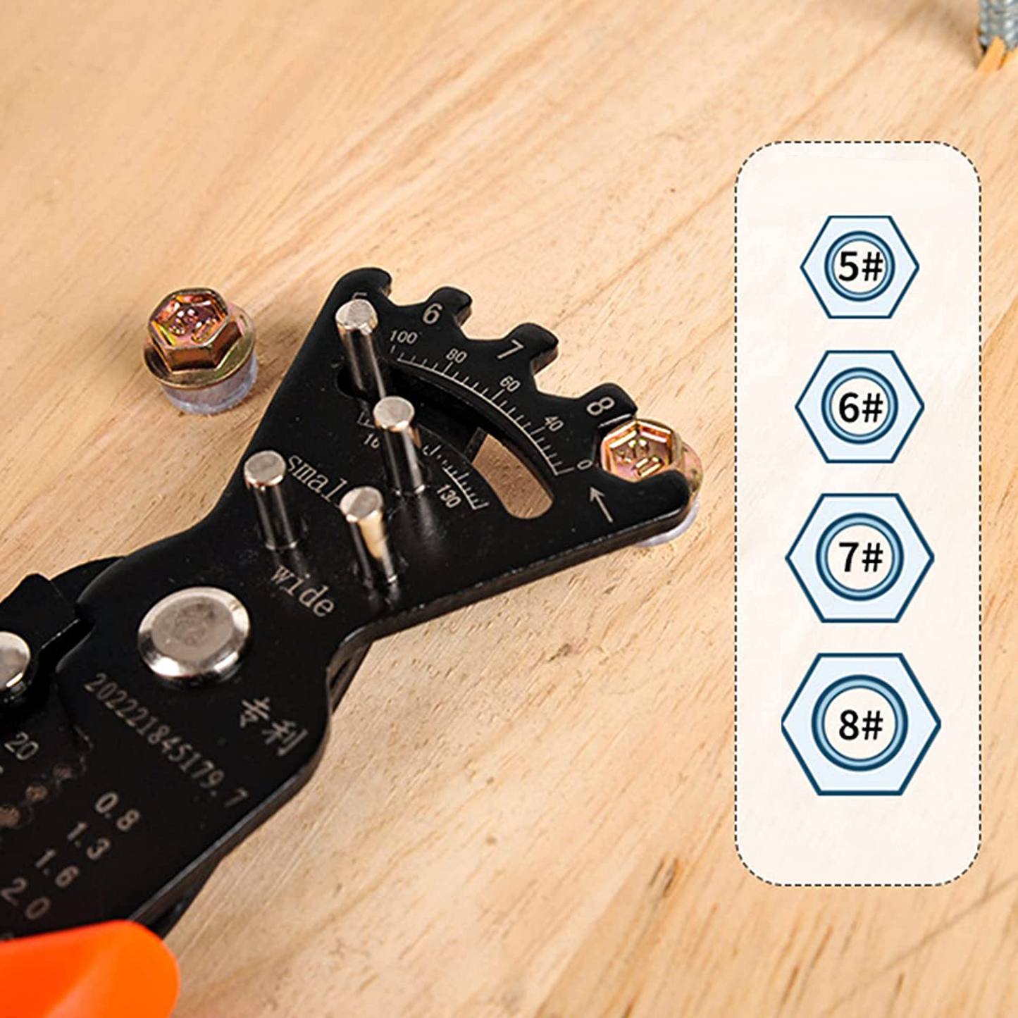 5-in-1 Multifunctional Electrical Tool – Crimper, Stripper, Cutter, Bender & Nut Driver