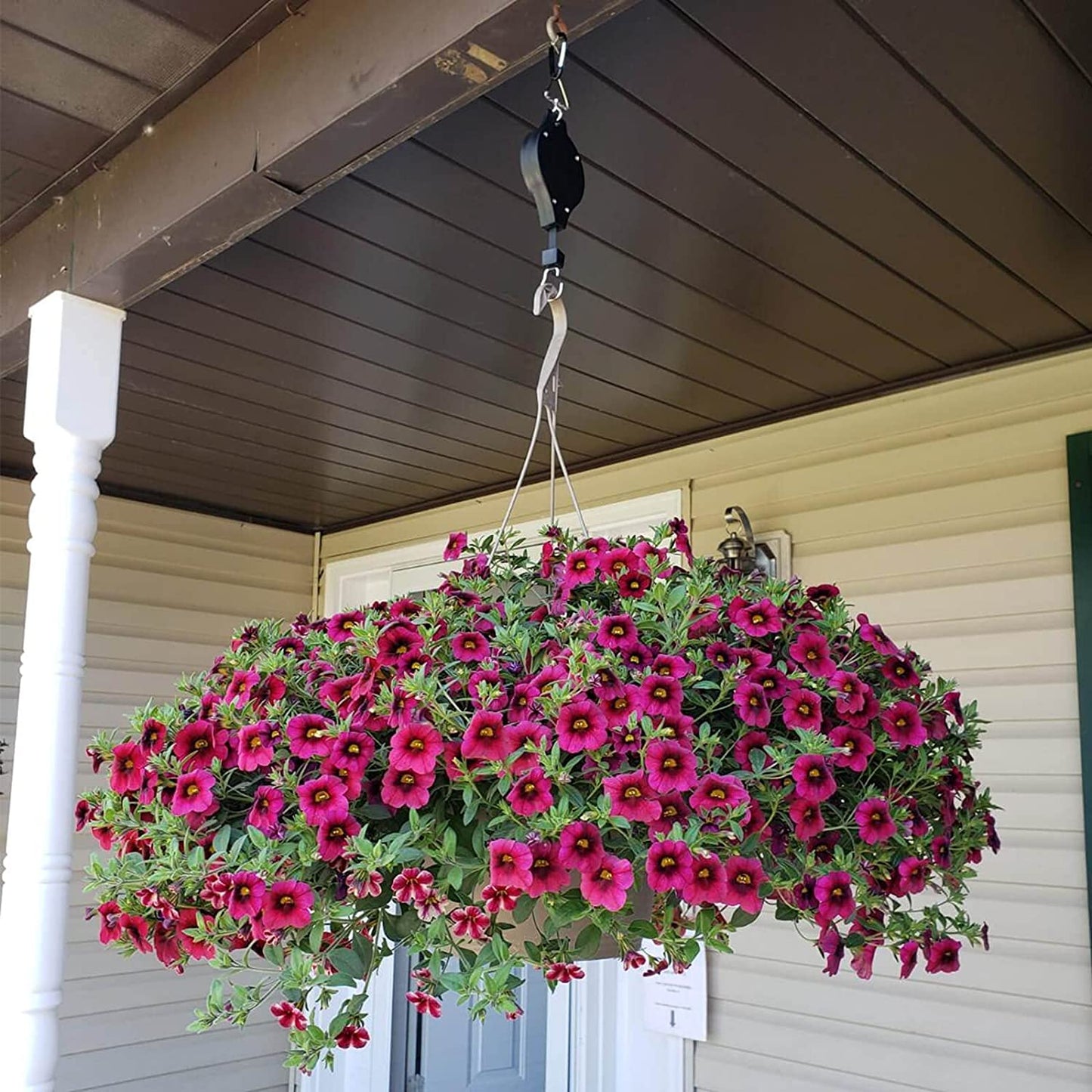 Plant Pulley System – Retractable Hanging Hook for Easy Watering & Maintenance