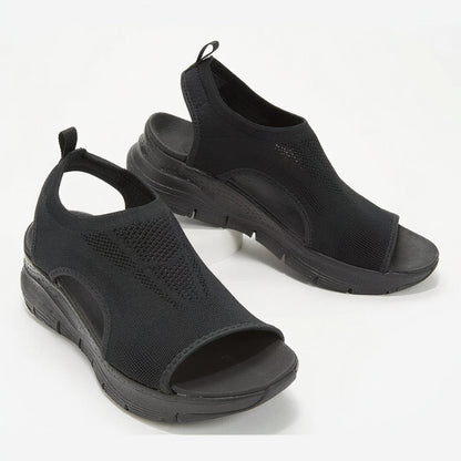 Women's Orthopedic Sandals with Open Toe and Cushioned Sole