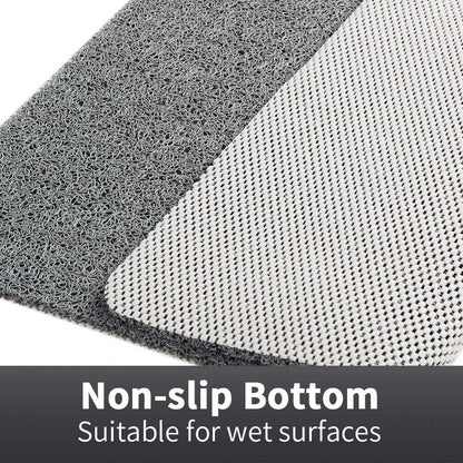 Aqualuxe Shower Mat – Non-Slip, Quick-Drying Mat with Hygienic Drainage Design