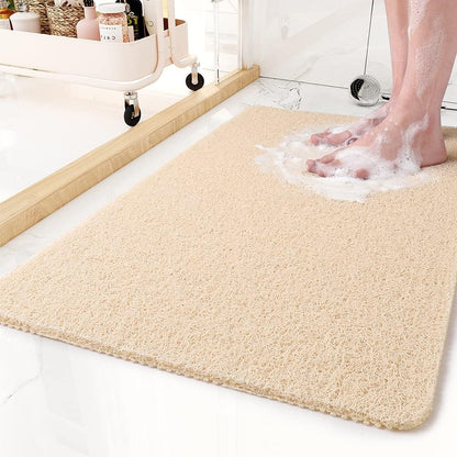 Aqualuxe Shower Mat – Non-Slip, Quick-Drying Mat with Hygienic Drainage Design