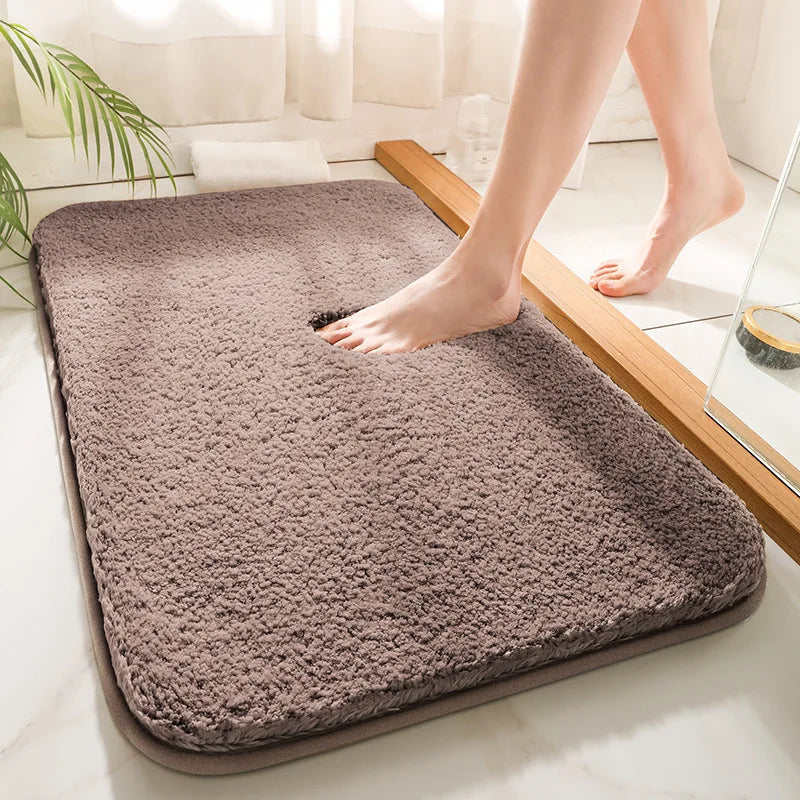 Cloudluxe Bath Mat – Ultra-Soft, High-Pile Luxury Mat with Anti-Slip Backing