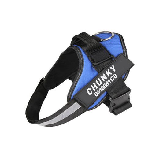 Dogsafe Harness – Reflective, No-Pull Dog Harness with Personalizable Name Tag