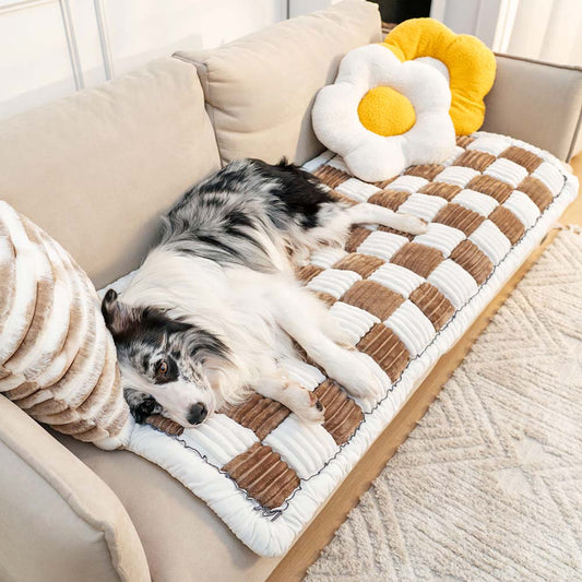 Cozycover – Soft Chenille Blanket + Non-Slip Protection for Sofa, Bed & Floor