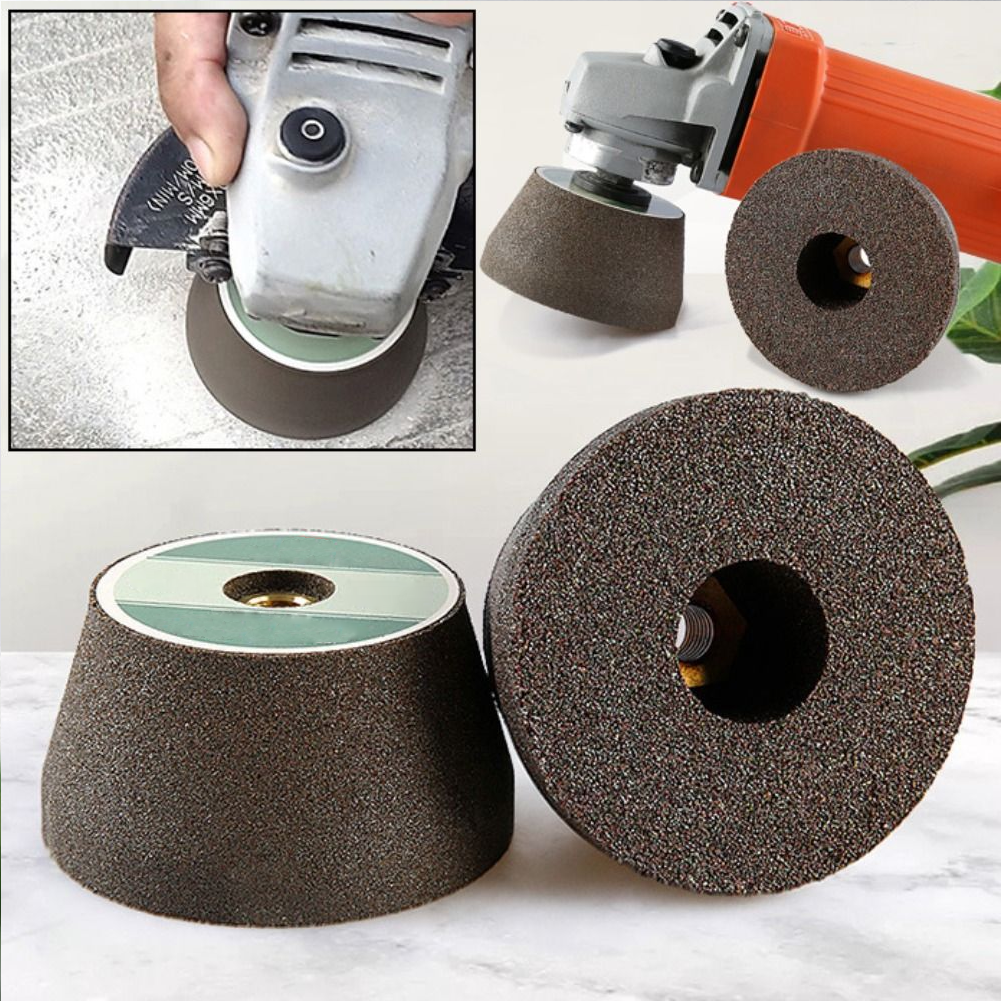 Angle Grinder Polishing Disc – Universal Tool Sharpening & Rust Removal for Efficient Metal Restoration