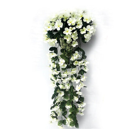 Lifelike Wisteria Flower Arrangement – Silk Hanging Vine for Natural-Looking Indoor & Outdoor Decor