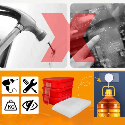 Double-Sided Adhesive Tape – Reusable, Nail-Free Mounting Solution with Strong Nano Grip