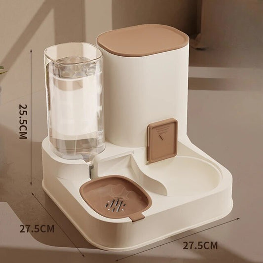 Bretzee Smart Feeder – Automatic Pet Food & Water Dispenser | Ceramic & BPA-Free Design