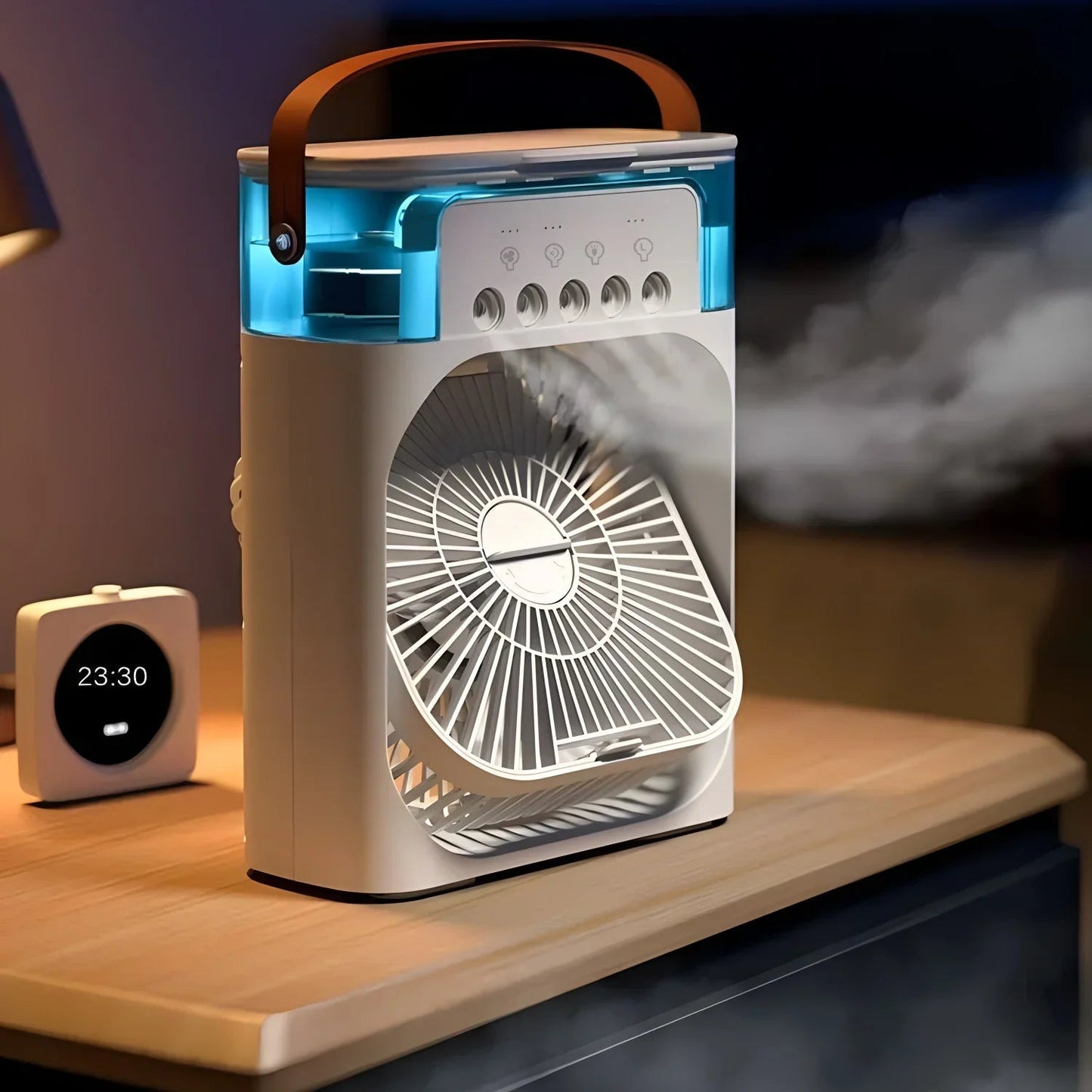 Luxyecs | AirCooler Pro 3-in-1 Fan, Air Conditioner & Humidifier with 7-Color LED Light