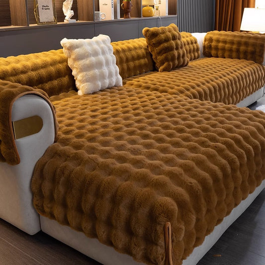 SofaGuard Luxe – Elegant Non-Slip Sofa Protector for Pets, Kids & Everyday Comfort