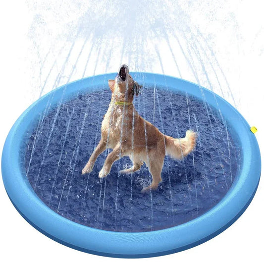 PetSplash – Interactive Water Pad for Dogs with Sprinkler Cooling Fun