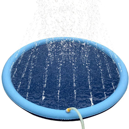 PetSplash – Interactive Water Pad for Dogs with Sprinkler Cooling Fun