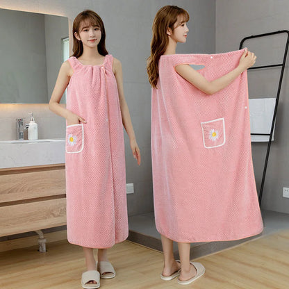 Practical Women's Bath Towel – Quick-Drying, Lightweight, and Portable for Home, Travel, Beach, or Gym Use