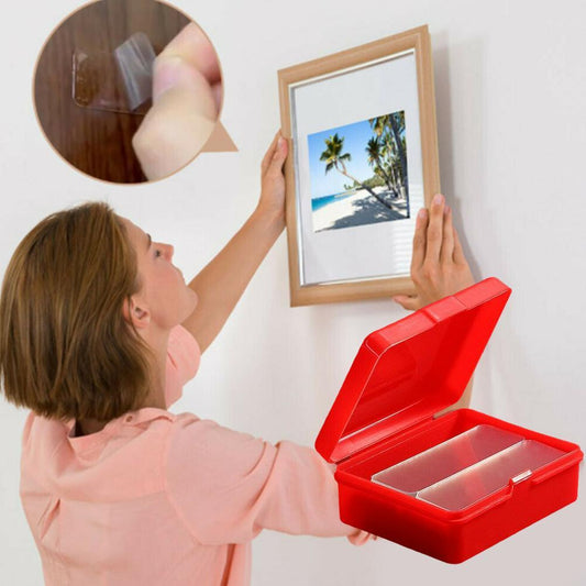 Double-Sided Adhesive Tape – Reusable, Nail-Free Mounting Solution with Strong Nano Grip