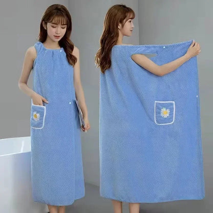Practical Women's Bath Towel – Quick-Drying, Lightweight, and Portable for Home, Travel, Beach, or Gym Use