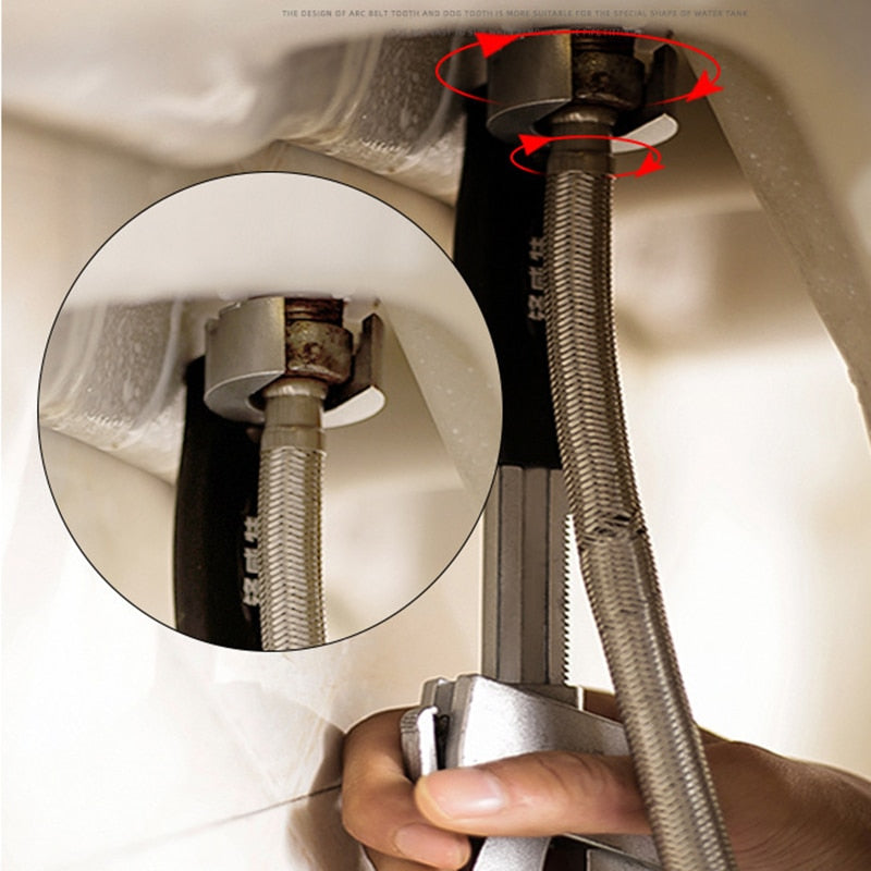 Universal Wrench – Adjustable Double-Head Spanner for Nuts & Bolts with Replaceable Heads