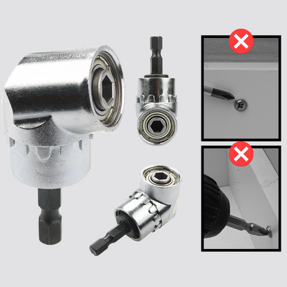 Corner Drill Adapter – 105° Angle Attachment for Tight Space Screwdriving