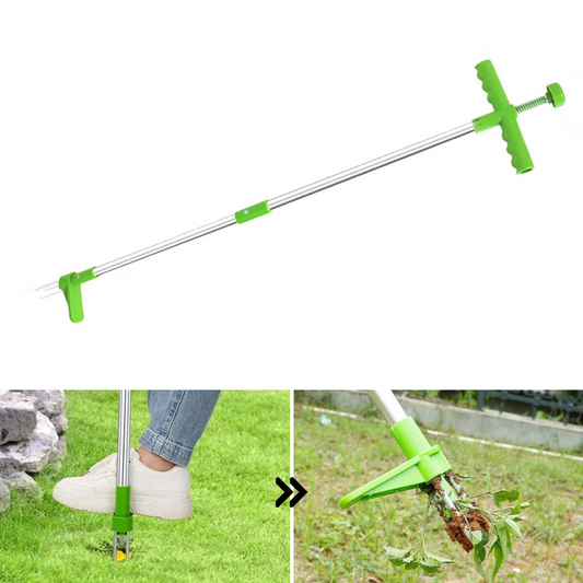 Efficient Standing Weed Puller – Upright Design for Back-Friendly Weed Removal
