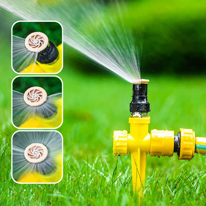 AquaOrbit Sprinkler – Automatic Rotating Sprayer with 360° Adjustable Coverage
