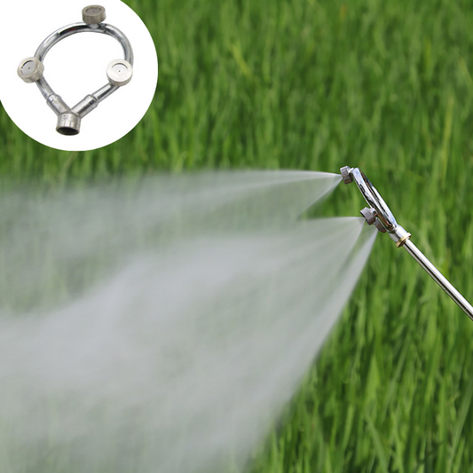 High-Pressure Injector Sprayer – Multi-Nozzle Stainless Steel Garden Tool for Efficient Plant Watering & Fertilizer Application
