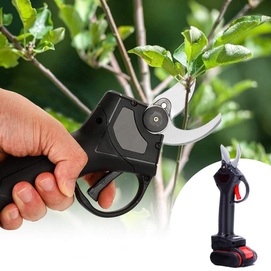 Electric Pruning Shears – Cordless Garden Cutter with 21V Battery & Precision Blades for Effortless Branch Trimming