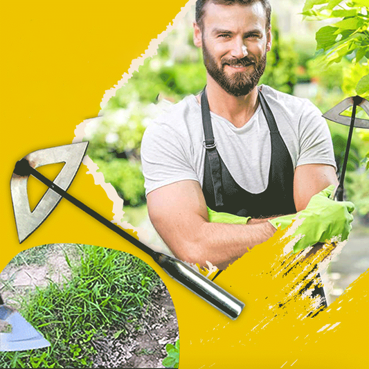 Steel Hollow Hoe – Sharp & Durable Garden Tool for Effortless Weeding and Soil Loosening