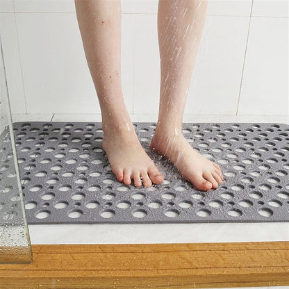 Luxury Anti-Slip Shower Mat – Hygienic, Mold-Resistant Bath Mat with Strong Suction Cups and Quick-Drainage Design