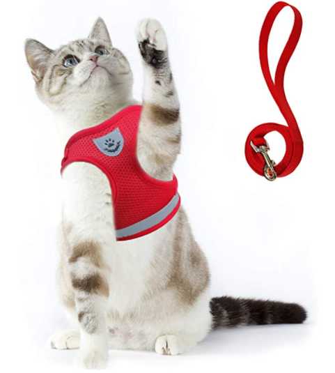 Adventure Harness – Escape-Proof Cat Harness with Reflective Leash for Safe Outdoor Exploration