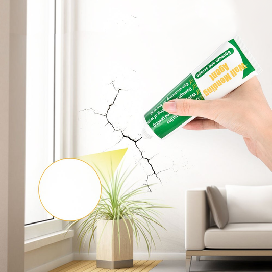 WallFix Pro – Instant Wall Repair Cream for Cracks, Holes & Stains with Scraper & Nozzle Set