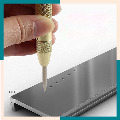 Precision Drilling Tool – Spring-Loaded Center Punch for Accurate Hole Marking