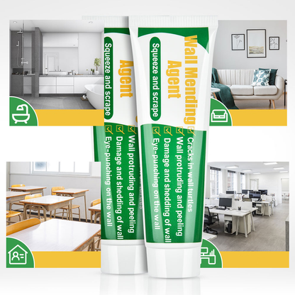 WallFix Pro – Instant Wall Repair Cream for Cracks, Holes & Stains with Scraper & Nozzle Set