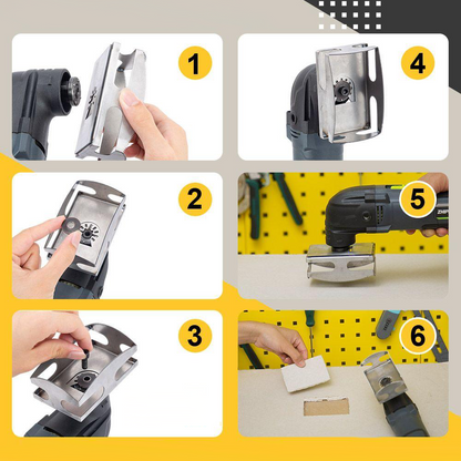 QuickSlot Pro Cutter – Precision Square & Rectangle Cutter for Multi-Tools