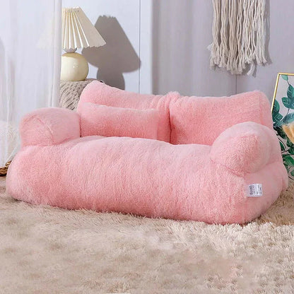 Pet Sofa Pro – Ergonomic Anti-Anxiety Bed for Dogs & Cats – Soft, Washable, Stress-Relieving Nest